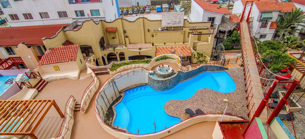 Hotel Festival Plaza Playas Rosarito Bagian luar foto